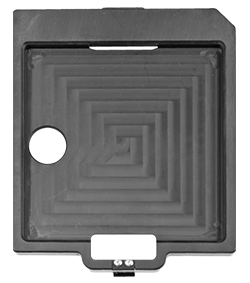 BioHawk LF eight-channel ticket tray. Part Number: 7100-186-311-01